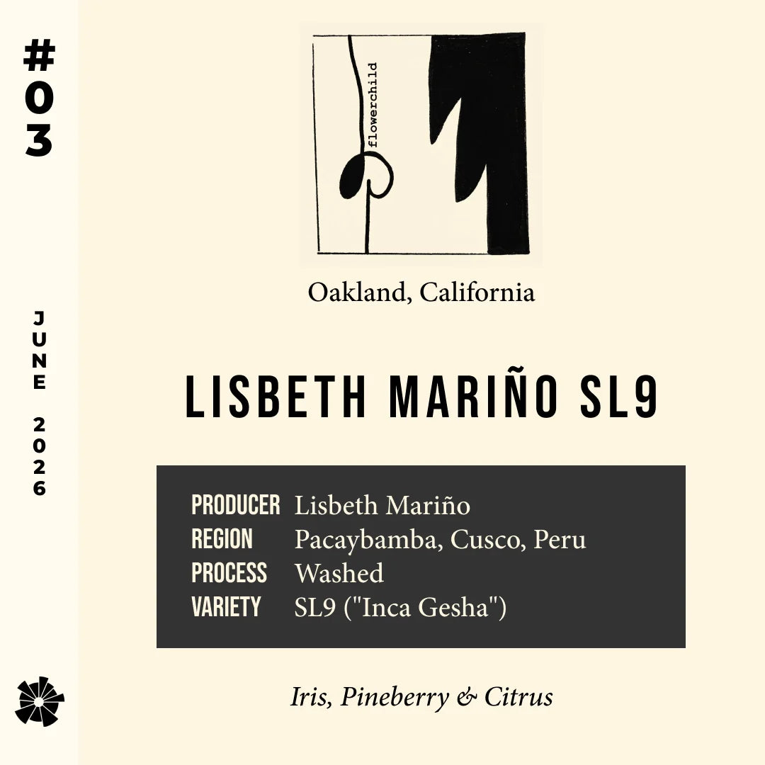 #03 flowerchild (Oakland) — Lisbeth Mariño SL9