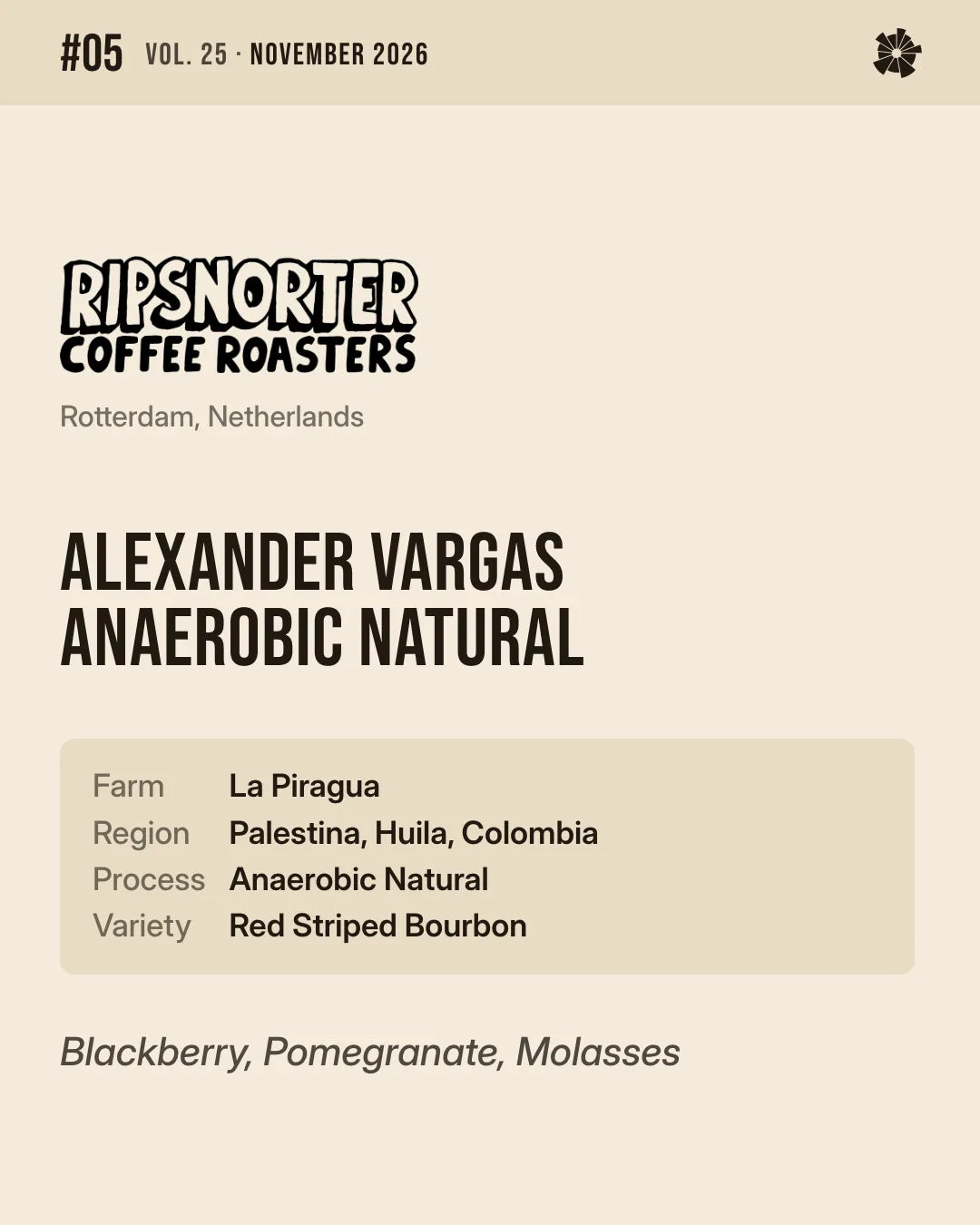 #05 Ripsnorter (Rotterdam, Netherlands) — Alexander Vargas Anaerobic Natural