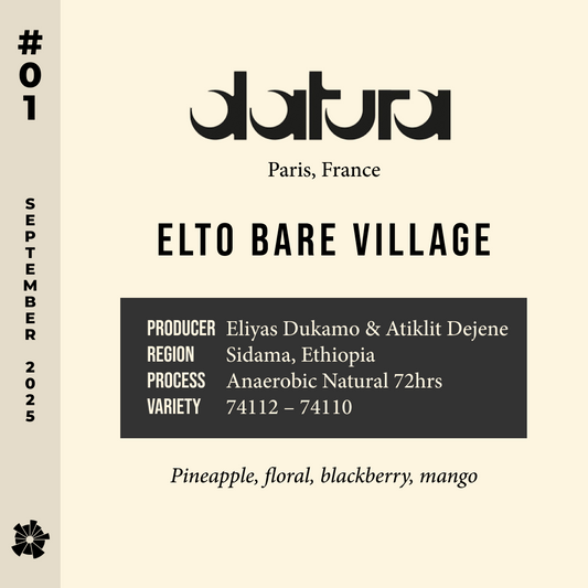25/09 #1 - Elto Bare Village - Datura (Paris, France)