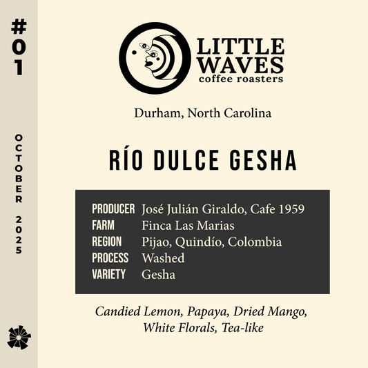 25/10 #01 Río Dulce Gesha - Little Waves