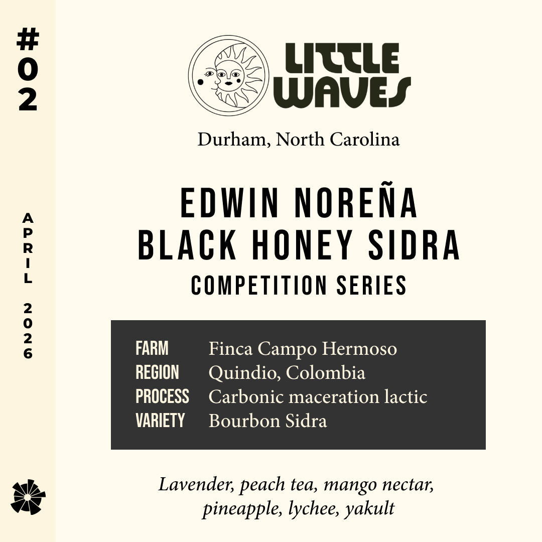 26/04 #02 Edwin Noreña Black Honey Sidra - Little Waves