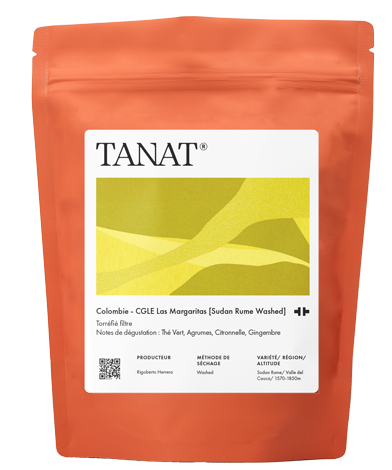 26/08 #13 CGLE Las Margaritas Sudan Rume Washed - Tanat Coffee (30g)