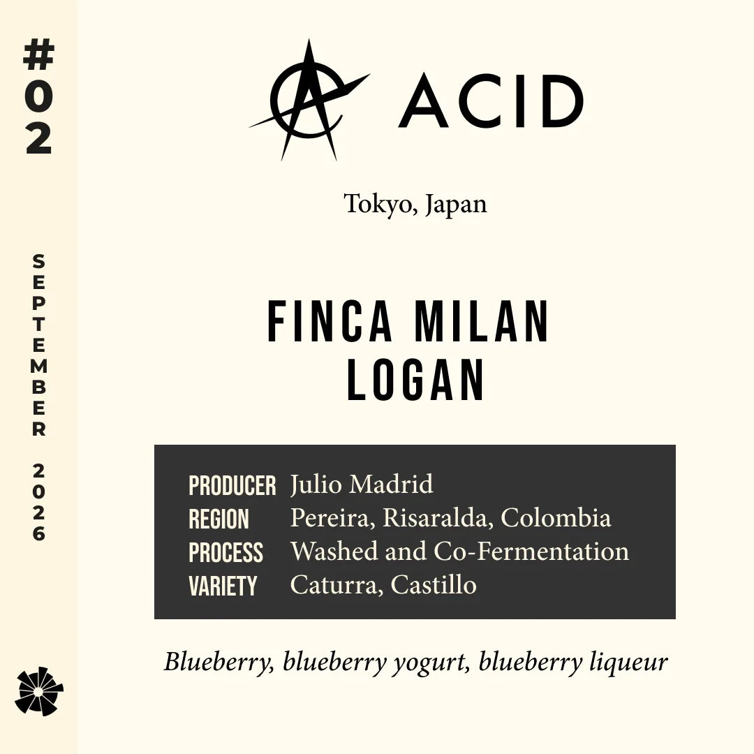 #02 ACID (Tokyo) — Finca Milan Logan