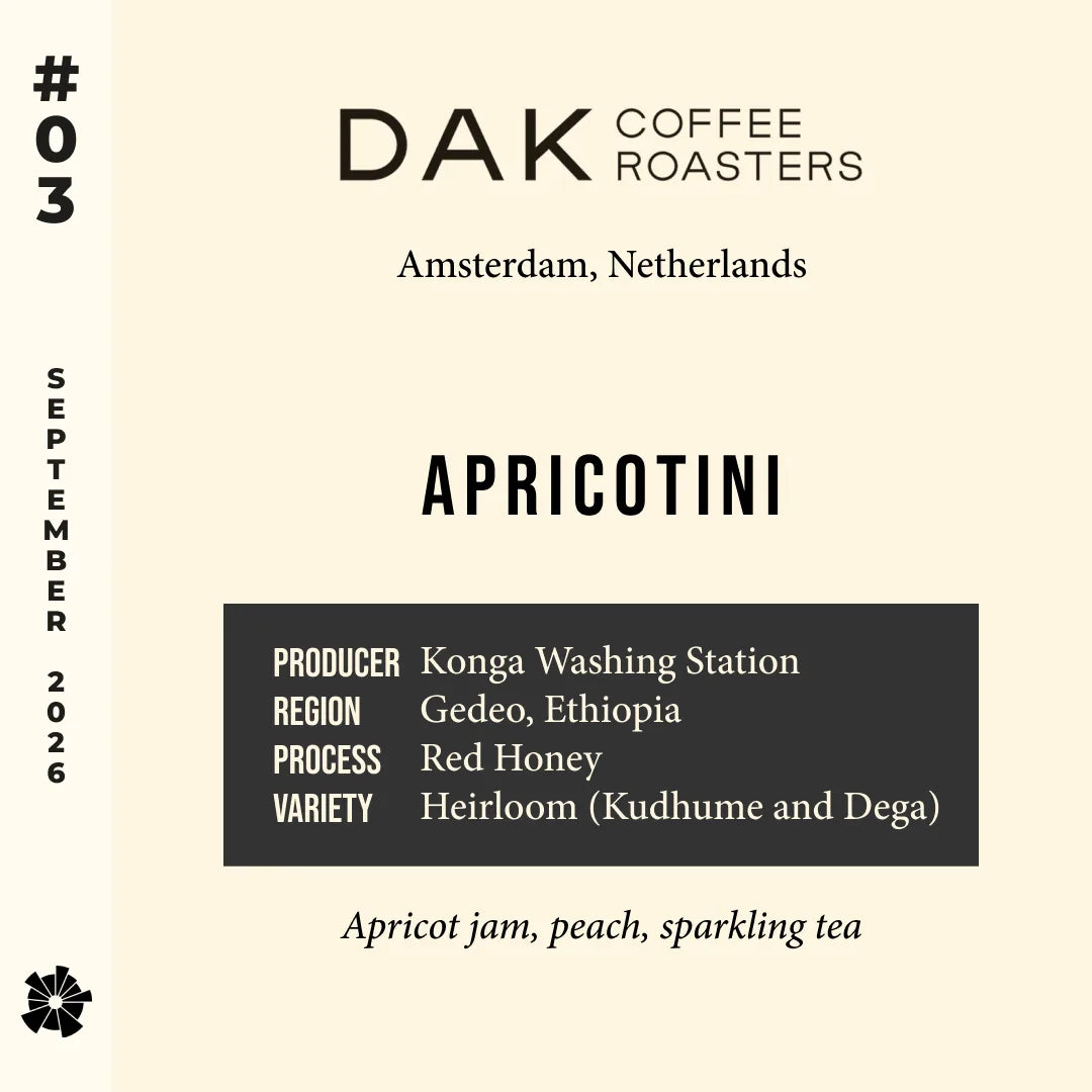 #03 DAK Coffee Roasters (Amsterdam) — Apricotini