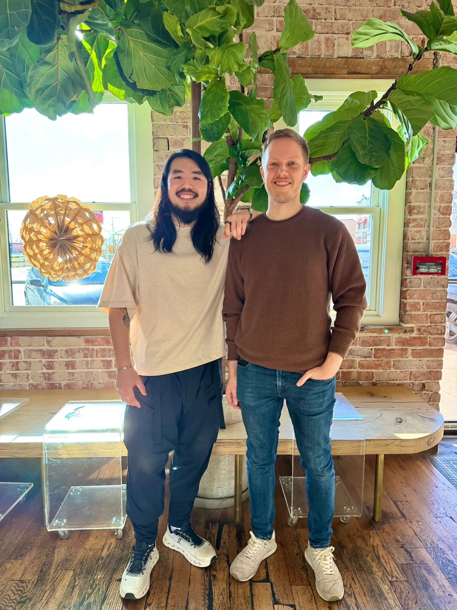 Matthias and Bryan, the founders of The Bean Archives