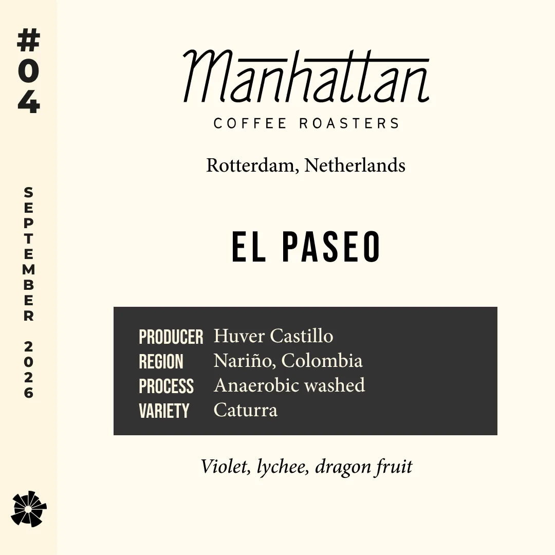 #04 Manhattan Coffee Roasters (Rotterdam) — El Paseo