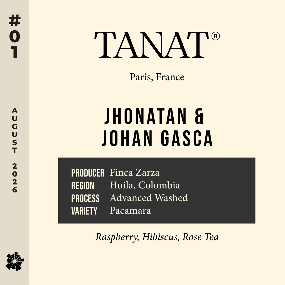 #01 TANAT (Paris) — Jhonatan & Johan Gasca Pacamara